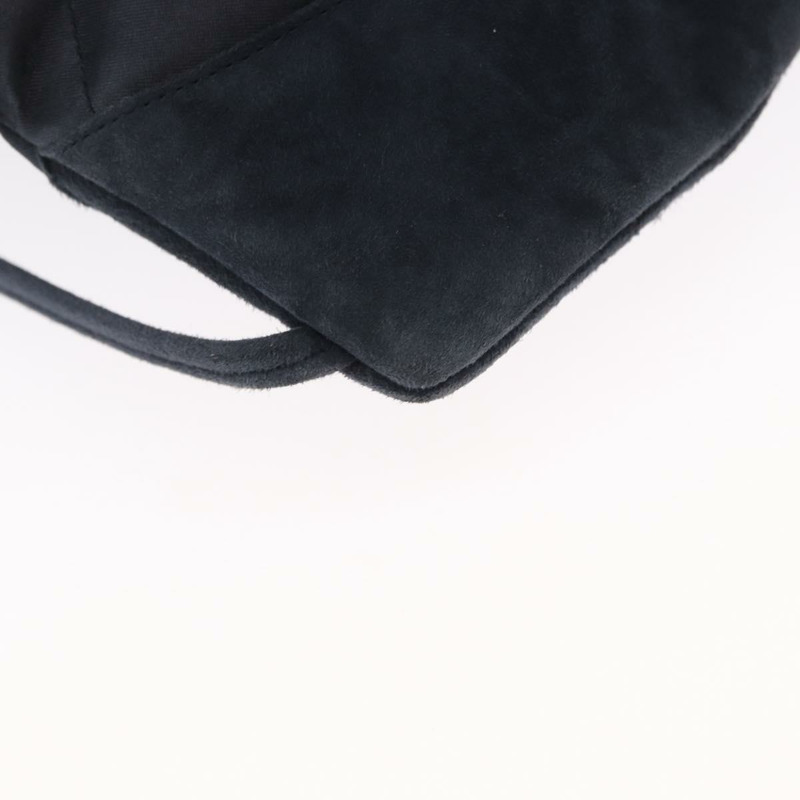 【日本直送】香奈兒 (CHANEL) 絎縫緞面海軍藍雙排扣背包,附CC標誌,貨號ka1497-14