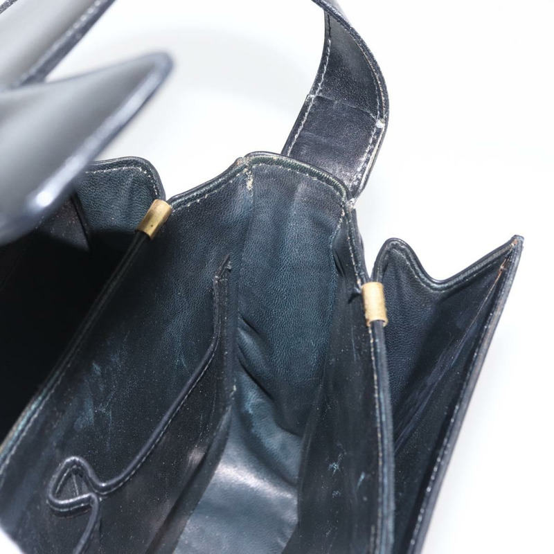 【日本直送】CELINE 黑色金色皮革肩背包,正品編號 164937-18