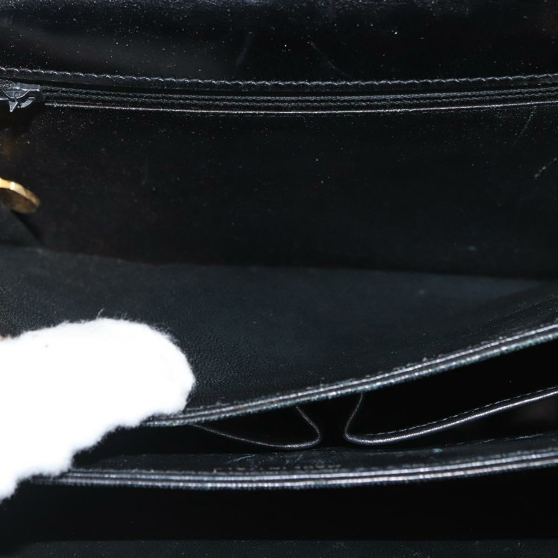 【日本直送】CELINE 黑色金色皮革肩背包,正品編號 164937-21