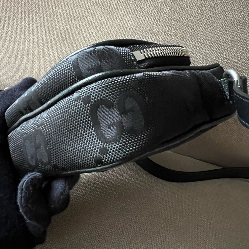 GUCCI Off the grid 斜背包 老花相機包(黑)-7