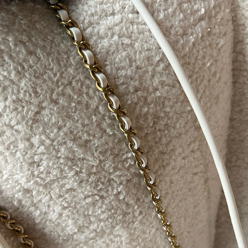 Chanel 22 bag mini 迷你垃圾包(白)-27
