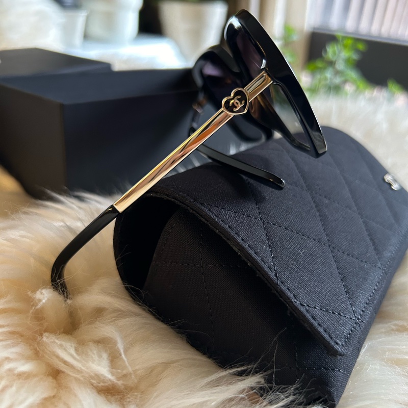 香奈兒愛心太陽眼鏡-0