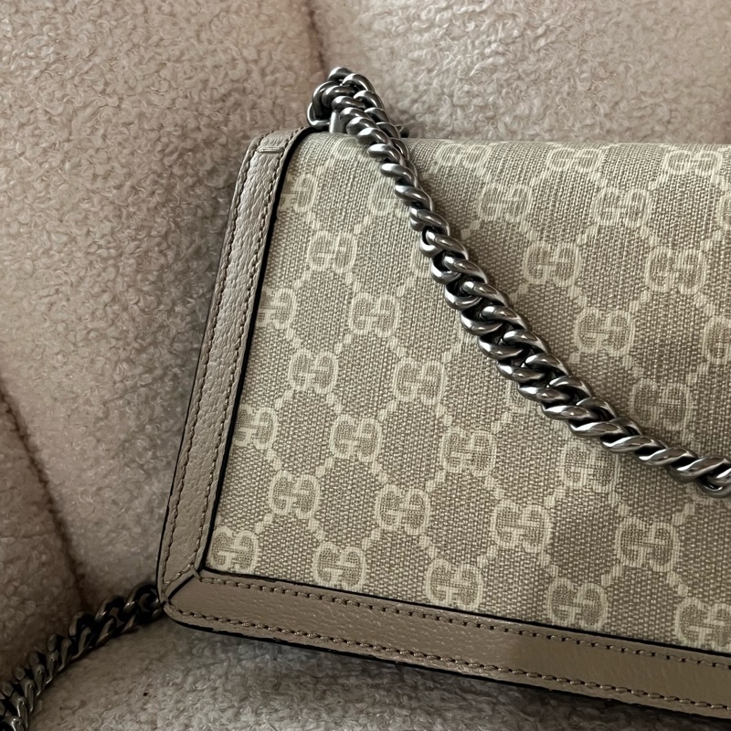 GUCCI Dionysus老花酒神包 - 中號燕麥-6