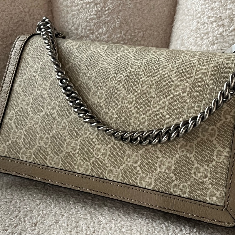 GUCCI Dionysus老花酒神包 - 中號燕麥-8