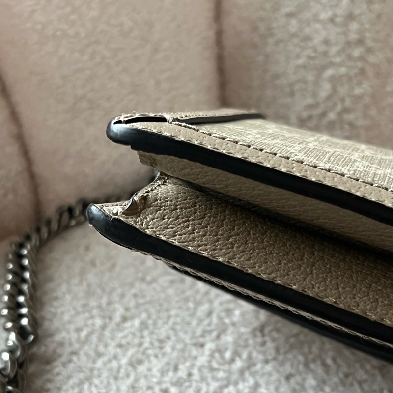 GUCCI Dionysus老花酒神包 - 中號燕麥-12