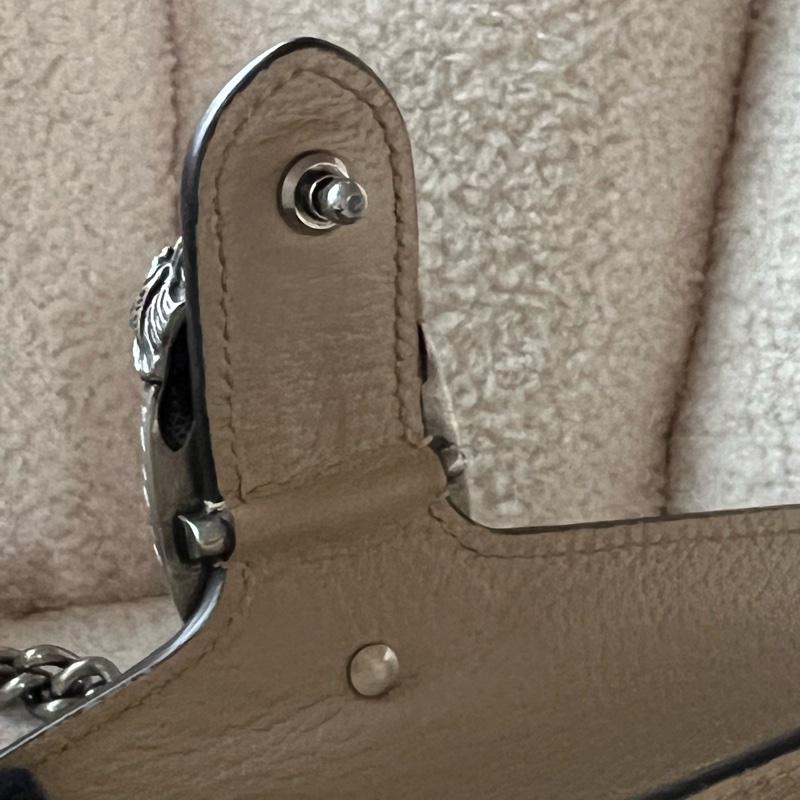 GUCCI Dionysus老花酒神包 - 中號燕麥-19