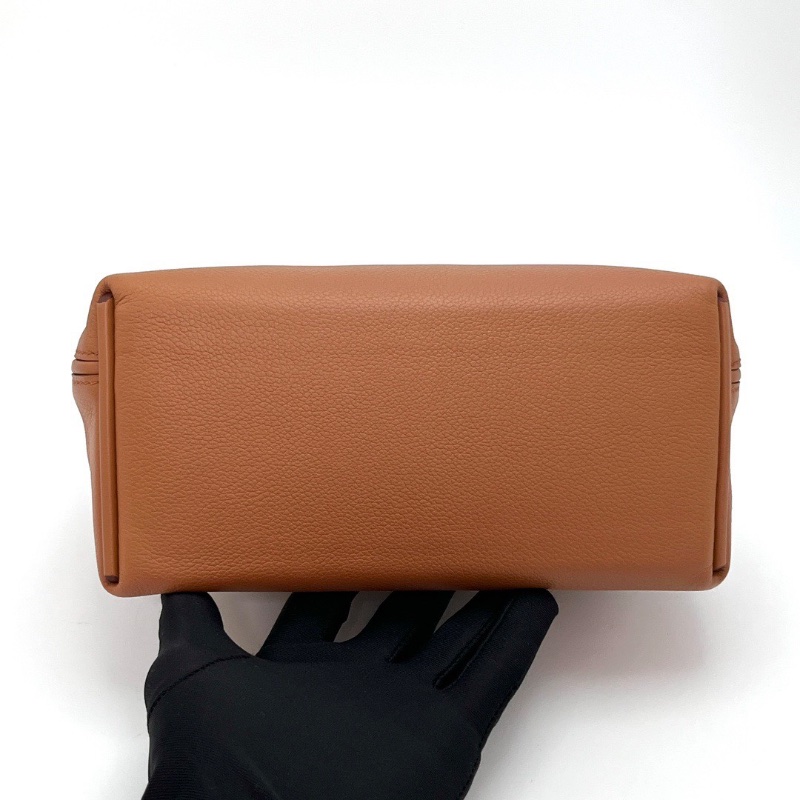 HERMES金棕金扣2424mini手提肩背斜背包21*16*11 99新配件盒子塵袋-4