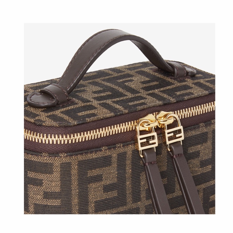 Fendi 女士 Vanity FF 迷你化妝包均碼碼16cm*8cm*11cm-3