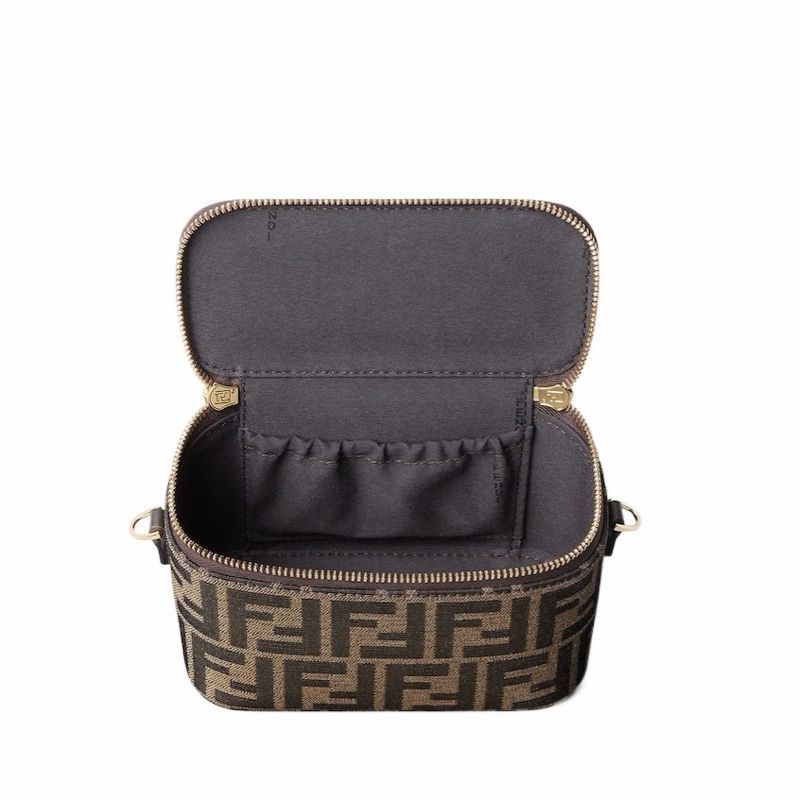 Fendi 女士 Vanity FF 迷你化妝包均碼碼16cm*8cm*11cm-4