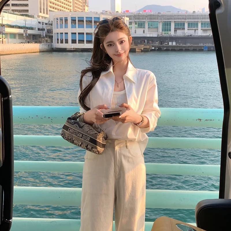 DIOR 限定城市地圖手提飯盒包22*14.5*9 98新配件塵袋-0