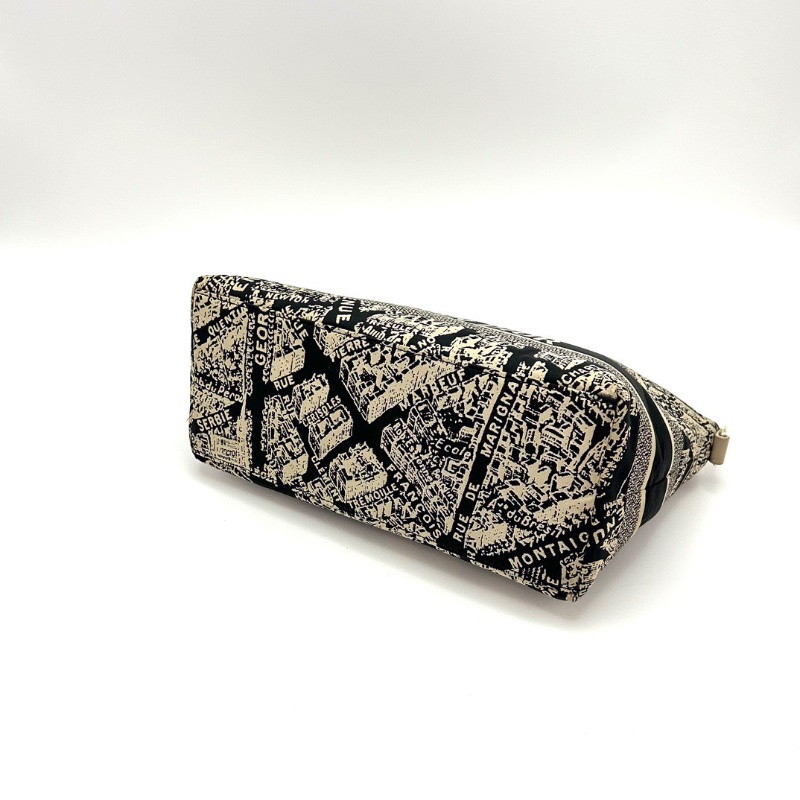 DIOR 限定城市地圖手提飯盒包22*14.5*9 98新配件塵袋-3