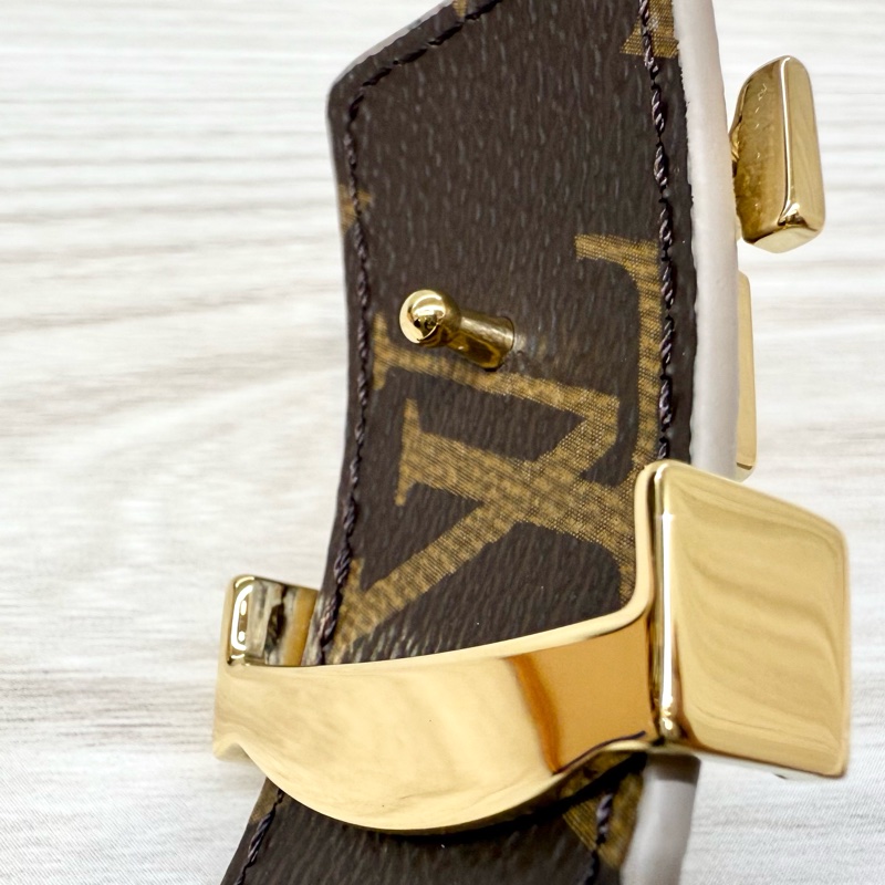 LV 原花Initiales 30毫米雙面皮帶M0696W-11