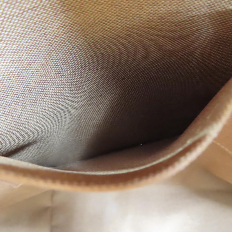 棕色 原花帆布 Totally MM 肩背包【LOUIS VUITTON LV 路易威登】 M56689-6