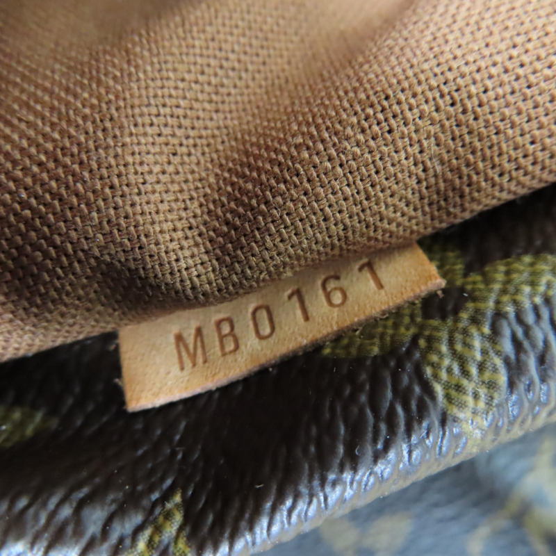 棕色 原花帆布 Totally MM 肩背包【LOUIS VUITTON LV 路易威登】 M56689-9