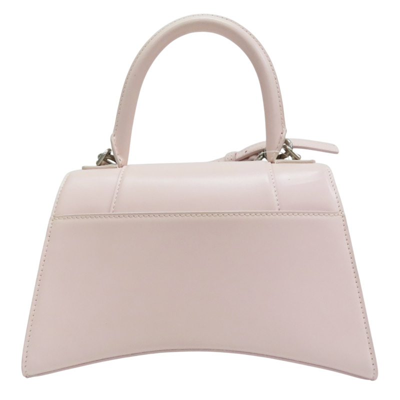 粉色 牛皮 Hourglass 兩用包【BALENCIAGA 巴黎世家】 593546-1