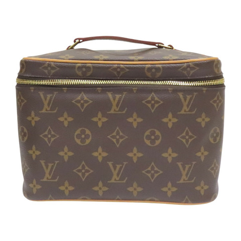 棕色 原花帆布 NICE BB 手提化妝箱 M42265【LOUIS VUITTON LV 路易威登】 M42265