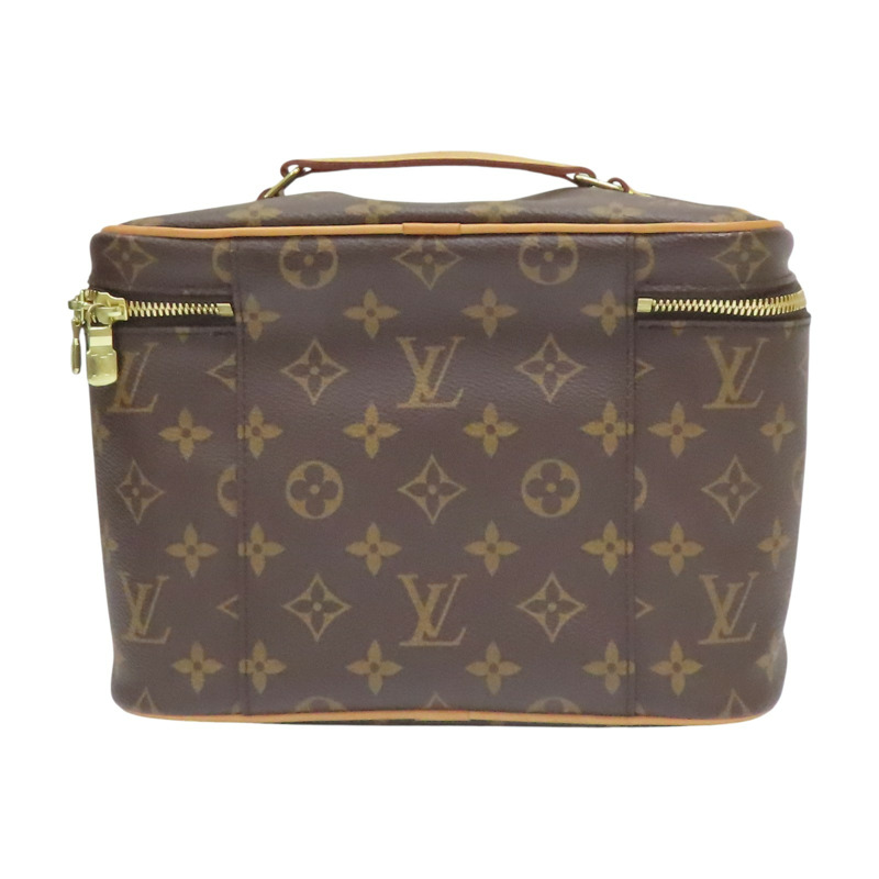 棕色 原花帆布 NICE BB 手提化妝箱 M42265【LOUIS VUITTON LV 路易威登】 M42265-1