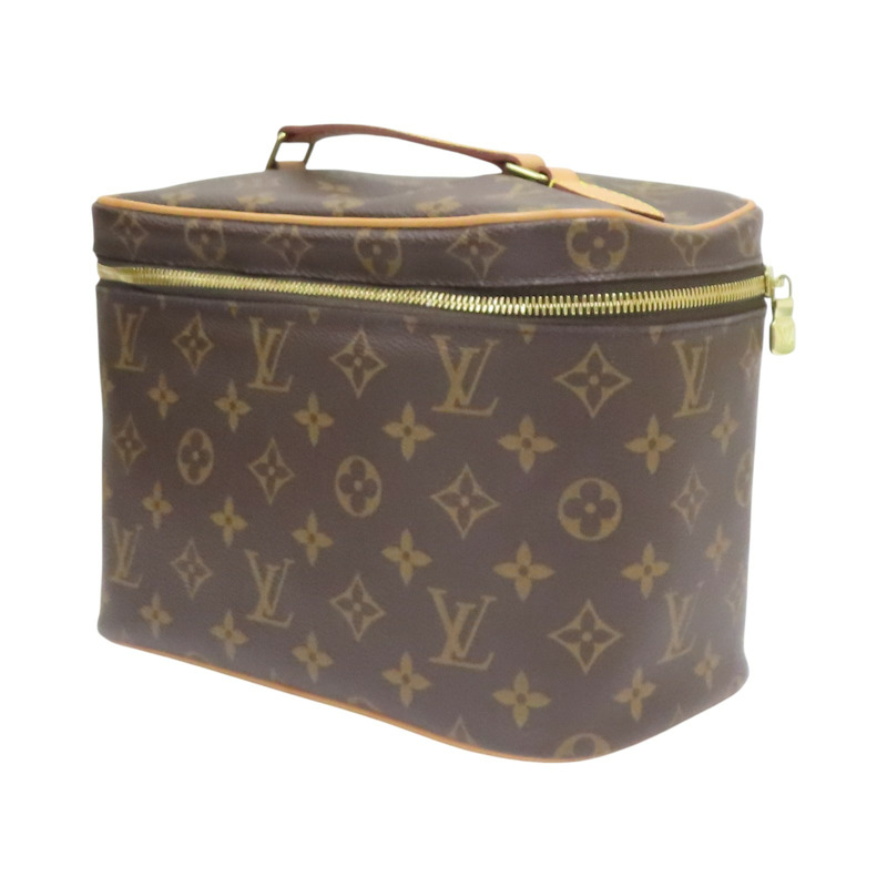 棕色 原花帆布 NICE BB 手提化妝箱 M42265【LOUIS VUITTON LV 路易威登】 M42265-2
