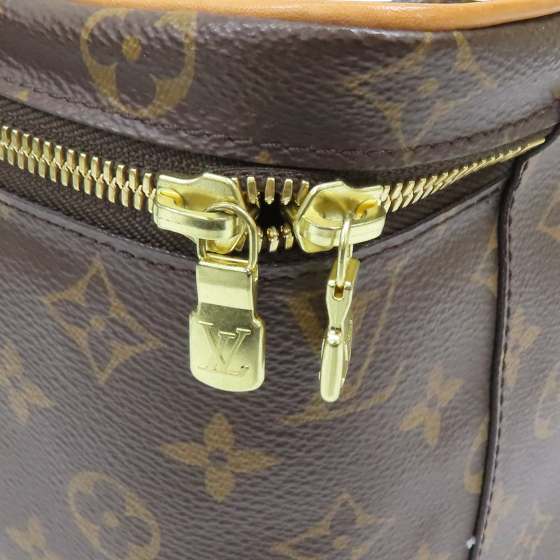棕色 原花帆布 NICE BB 手提化妝箱 M42265【LOUIS VUITTON LV 路易威登】 M42265-12