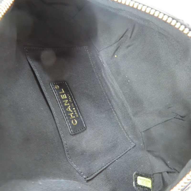 黑色 菱格紋 牛皮 腰包【CHANEL 香奈兒】 AS4860-4