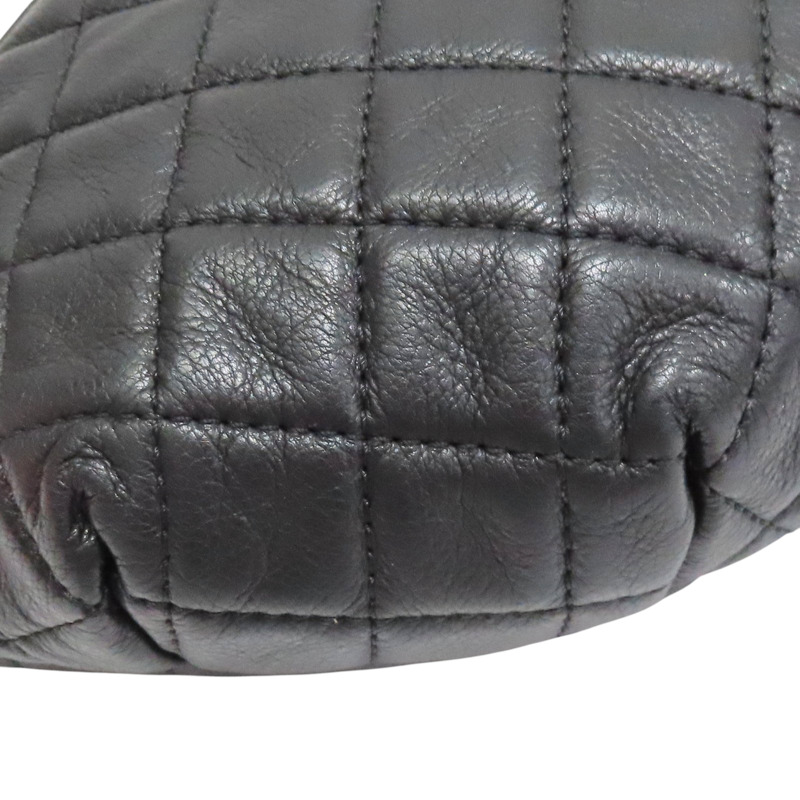 黑色 菱格紋 牛皮 腰包【CHANEL 香奈兒】 AS4860-9