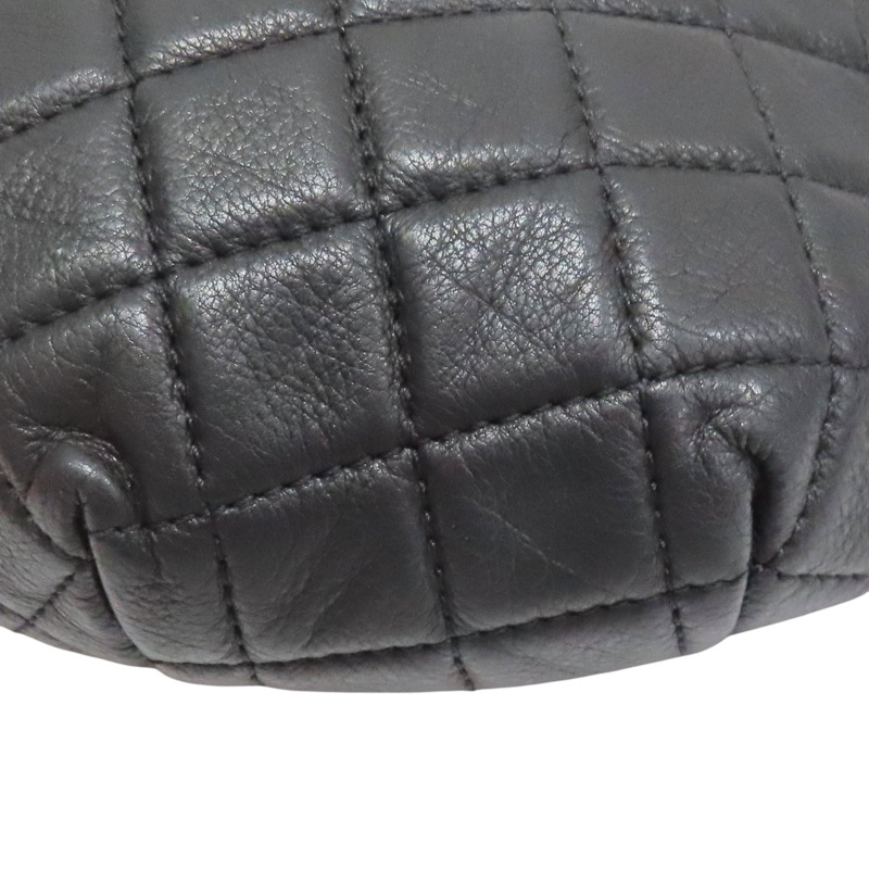 黑色 菱格紋 牛皮 腰包【CHANEL 香奈兒】 AS4860-10
