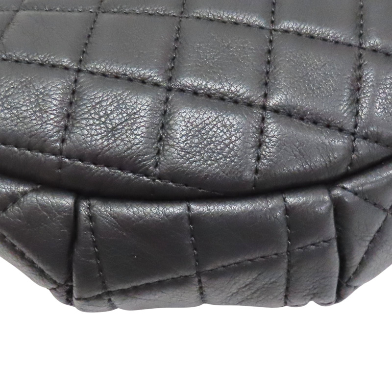 黑色 菱格紋 牛皮 腰包【CHANEL 香奈兒】 AS4860-11