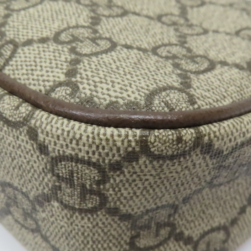 棕色 GG Supreme帆布 肩背包 735145【GUCCI 古馳】 735145-12
