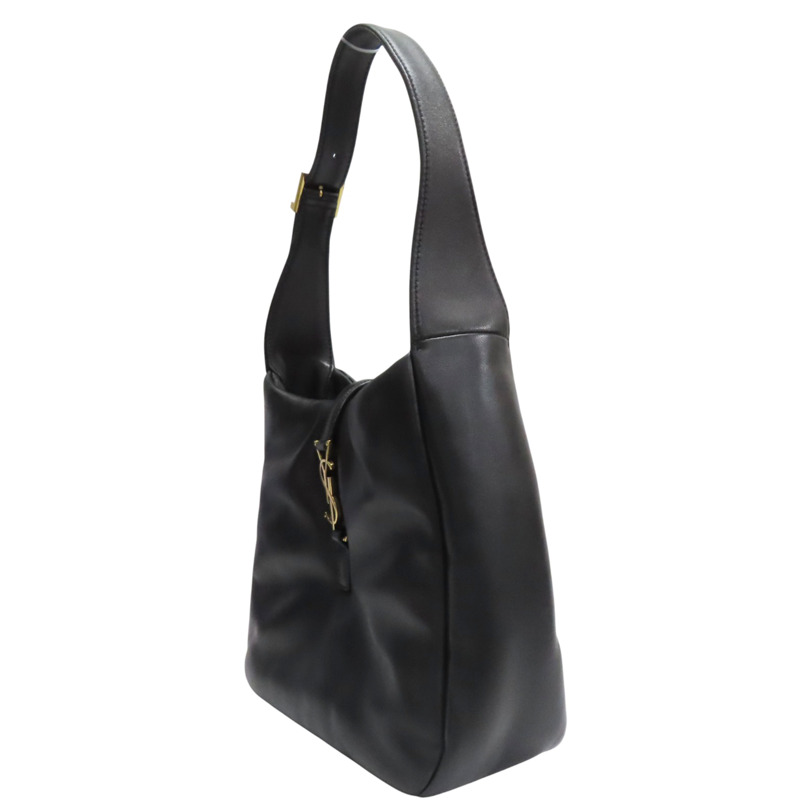 黑色 羊皮 肩背包【SAINT LAURENT YSL 聖羅蘭】 763480-2