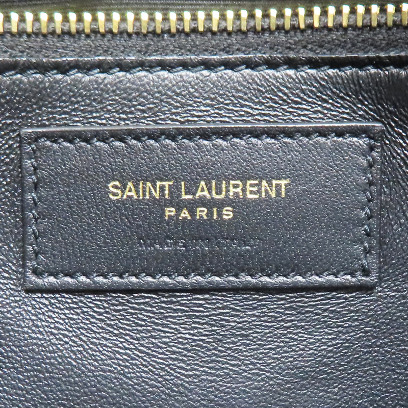 黑色 羊皮 肩背包【SAINT LAURENT YSL 聖羅蘭】 763480-6