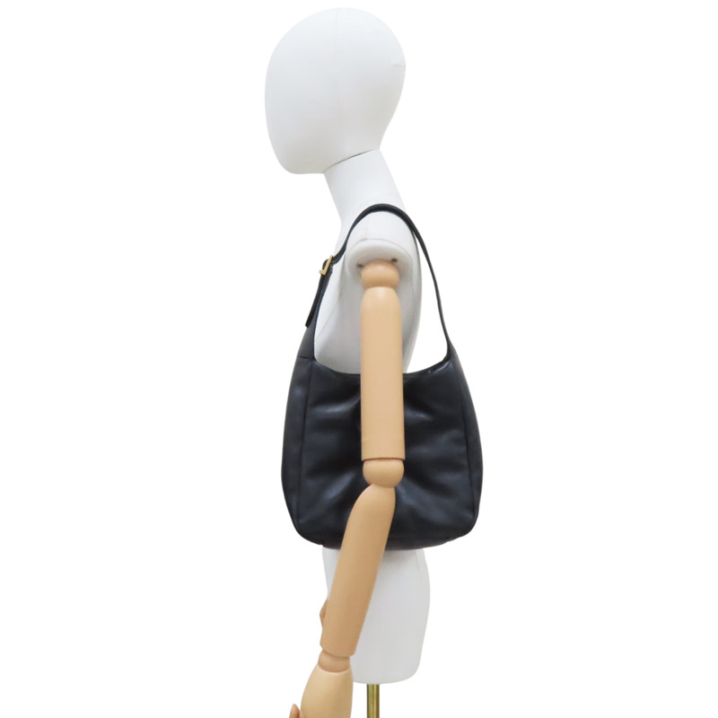 黑色 羊皮 肩背包【SAINT LAURENT YSL 聖羅蘭】 763480-8