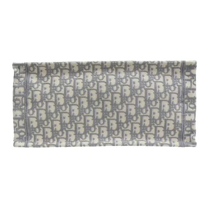 白灰色 提花帆布 Book 手提包【Dior 迪奧】 M1296ZRIW-3