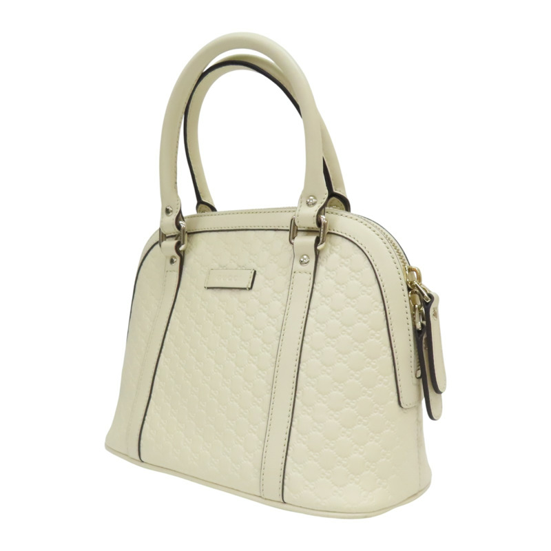 米色 壓紋牛皮 兩用包 449654【GUCCI 古馳】 449654-2