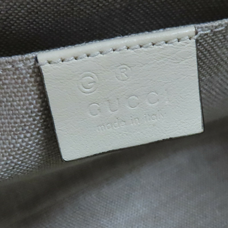 米色 壓紋牛皮 兩用包 449654【GUCCI 古馳】 449654-9
