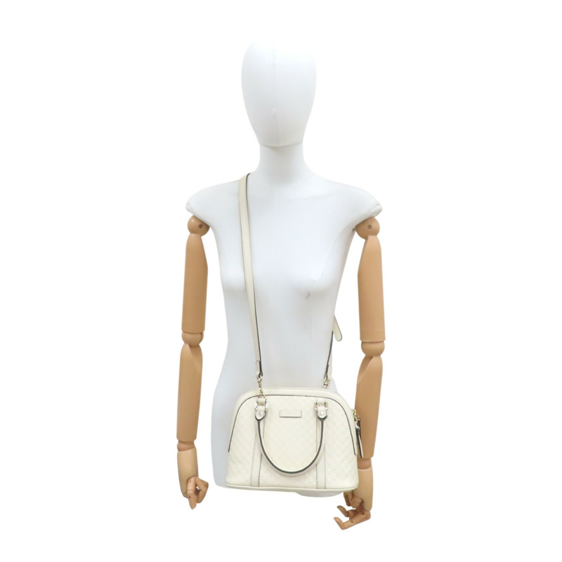 米色 壓紋牛皮 兩用包 449654【GUCCI 古馳】 449654-14