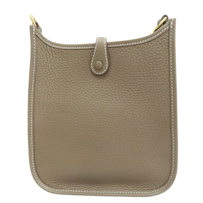 大象灰 Taurillon牛皮 Evelyne 16 肩背包 W刻【HERMES 愛馬仕】 H0186557CC-1