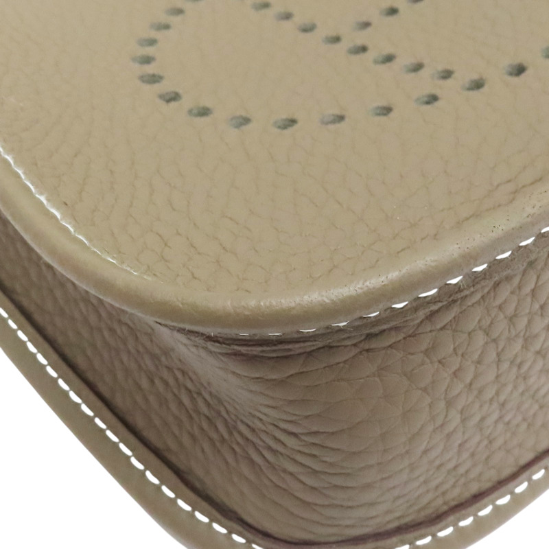 大象灰 Taurillon牛皮 Evelyne 16 肩背包 W刻【HERMES 愛馬仕】 H0186557CC-8