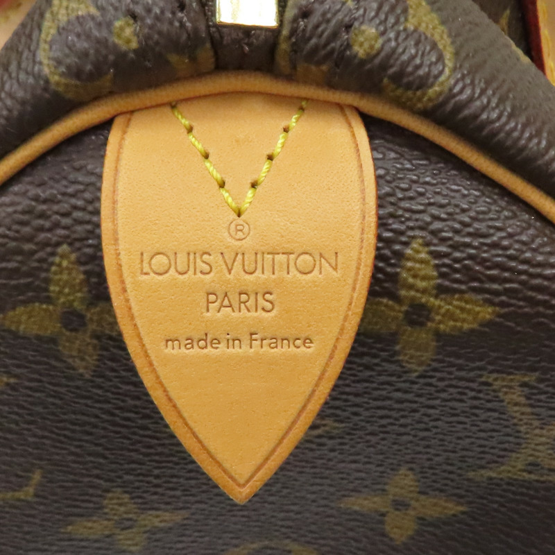 棕色 原花帆布 Speedy 25 手提包 M141582【LOUIS VUITTON LV 路易威登】 M141582-7
