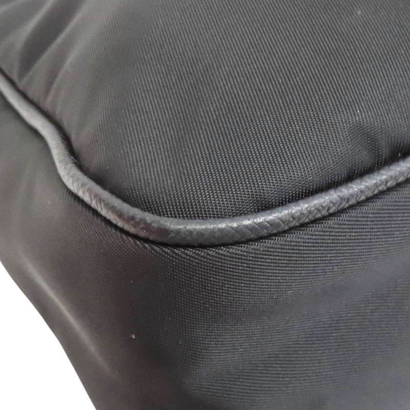 黑色 尼龍 肩背包【PRADA 普拉達】 1BH204-8