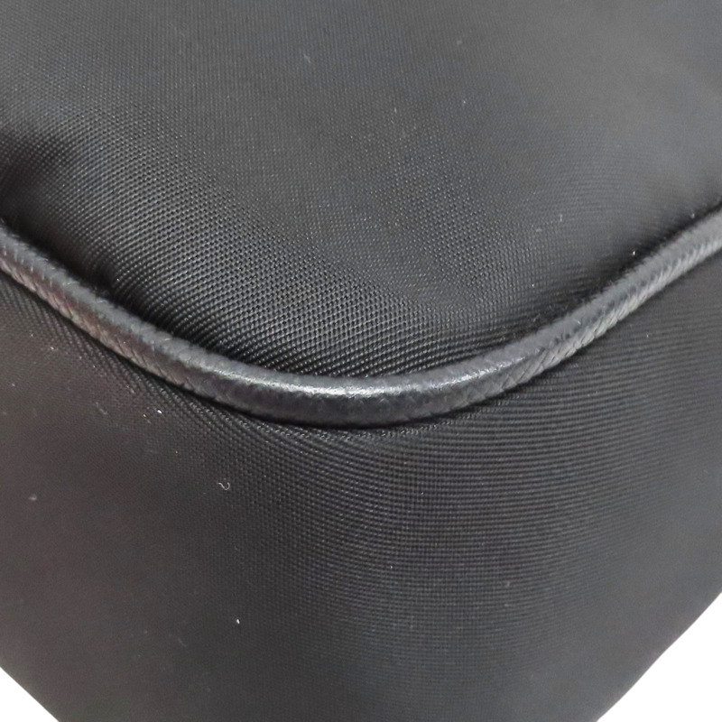 黑色 尼龍 肩背包【PRADA 普拉達】 1BH204-9