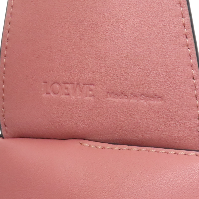 粉色 牛皮 Puzzle Hobo 肩背包【LOEWE 羅威】 A510.J67.X01-9