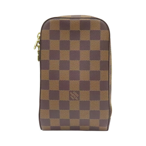 棕色 棋盤格帆布 Geronimos 胸口包 N51994【LOUIS VUITTON LV 路易威登】 N51994