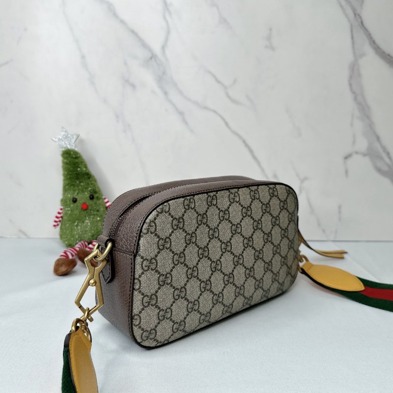 GUCCI Supreme虎頭相機側背包-3