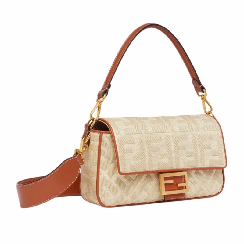 Fendi 女士 Baguette 單肩包均碼碼中號、27cm*6cm*15cm-2