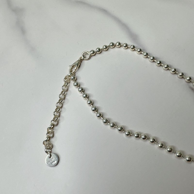 GUCCI 雙G 925純銀項鍊-4