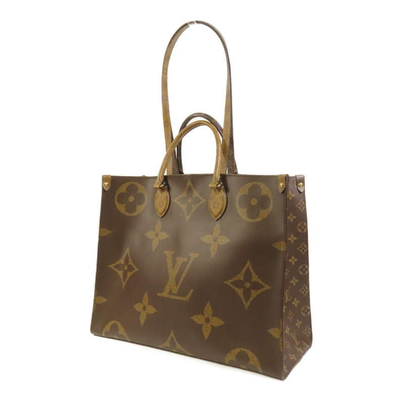 LOUIS VUITTON Monogram Giant OnTheGo GM金扣手挽肩背兩用袋-2