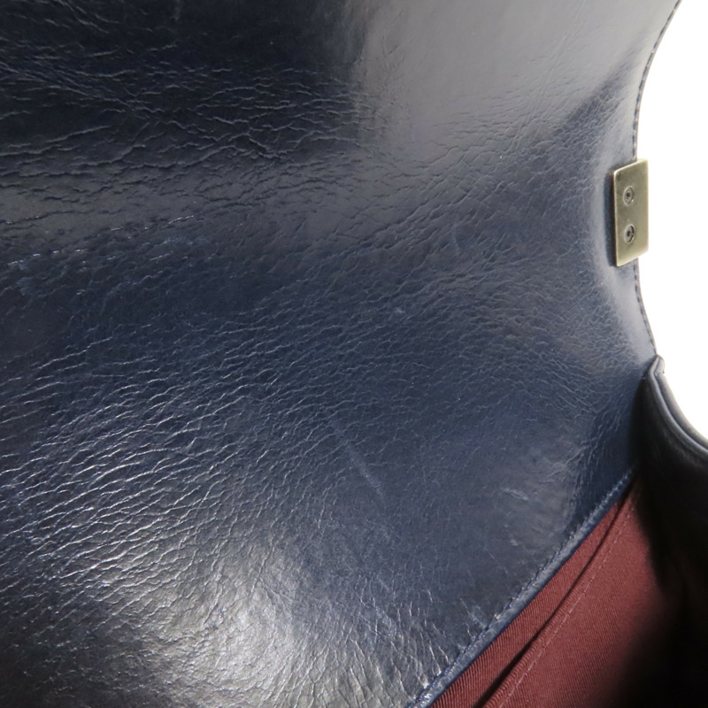 CHANEL 牛皮皮革Boy 25肩背袋-6