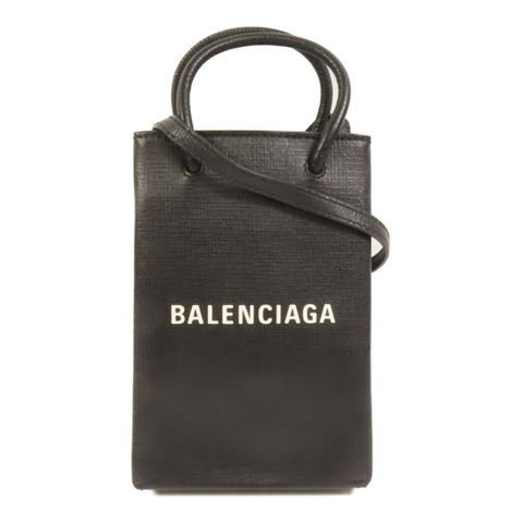 BALENCIAGA 牛皮皮革Phone Holder肩背袋