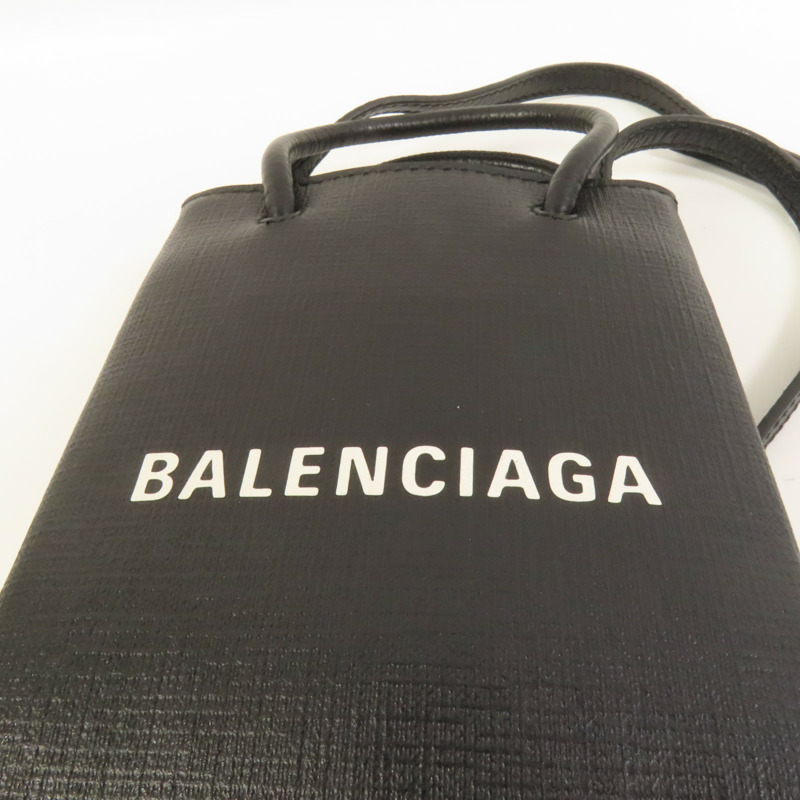 BALENCIAGA 牛皮皮革Phone Holder肩背袋-6