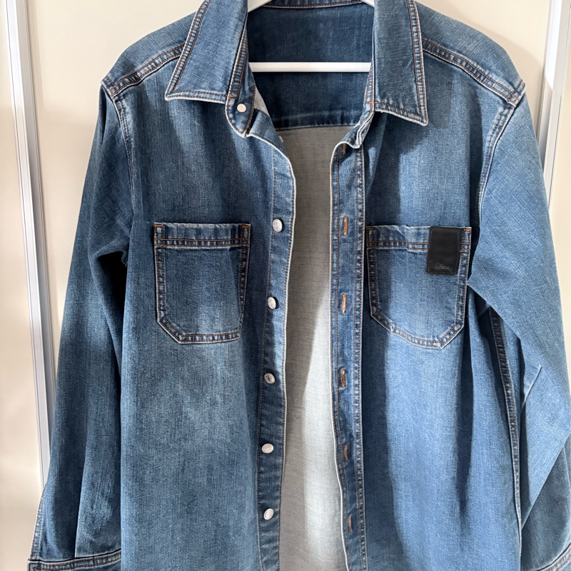 Christine Dior 經典牛仔襯衫 工坊線浮雕系列-1